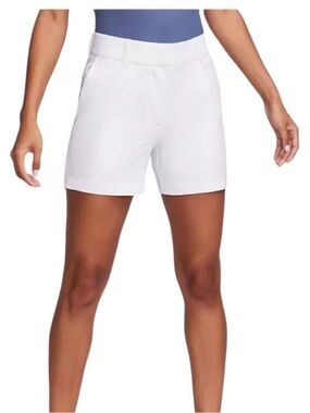 Nike Women's White Performance Golf Shorts
